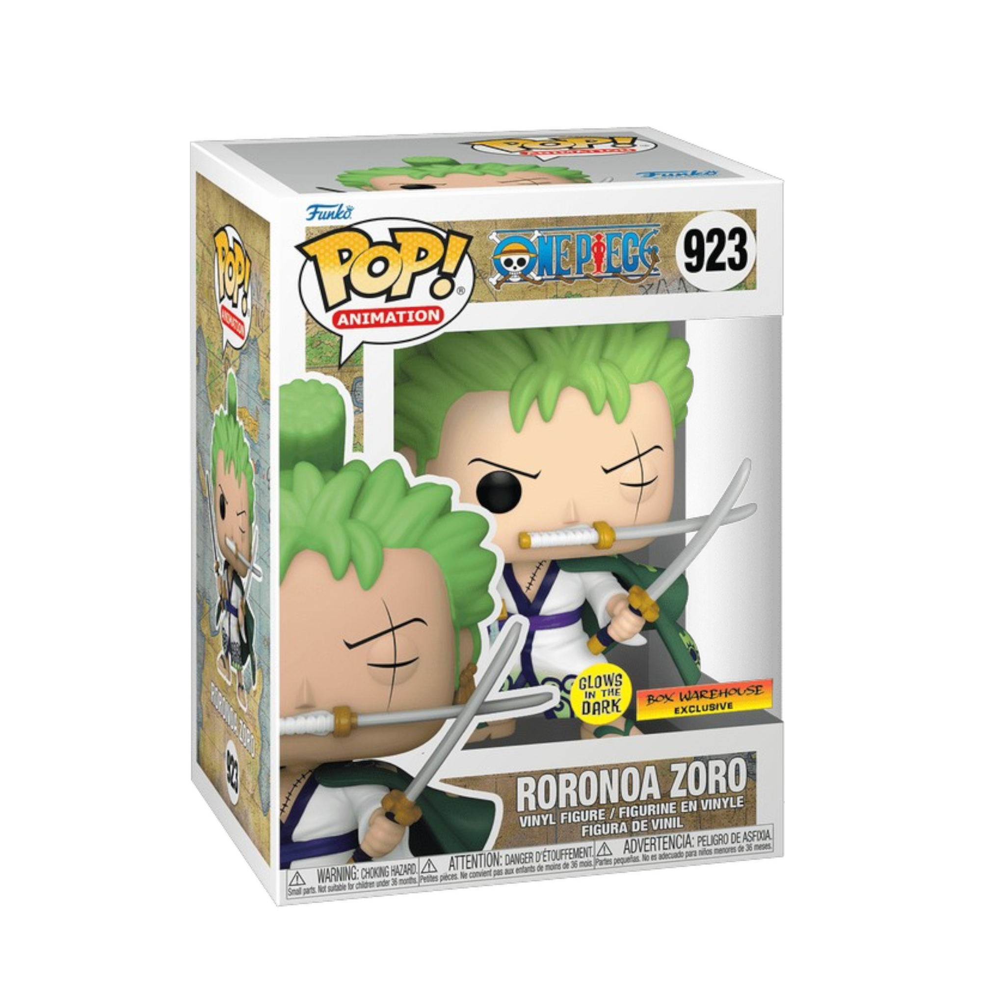 One Piece Roronoa Zoro (Glow in The Dark) AE Toy Box